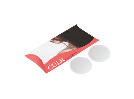 Kleine Klickhülle mit 2 Mentos Mints