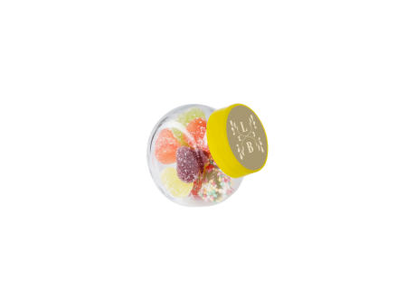 Mikro Glas 50 ml gefüllt mit Süßigkeiten