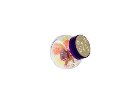 Mikro Glas 50 ml gefüllt mit Süßigkeiten