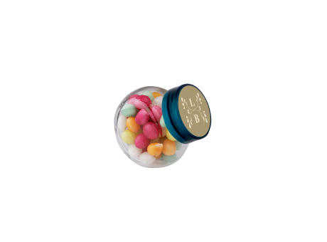 Mikro Glas 50 ml gefüllt mit Süßigkeiten