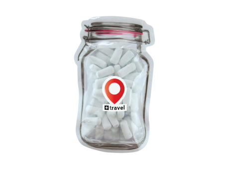 Briefkasten-"Weckglas" midi mit Süßigkeiten