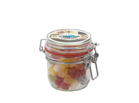 Midi Weckglas 0,25 L gefüllt mit Süßigkeiten