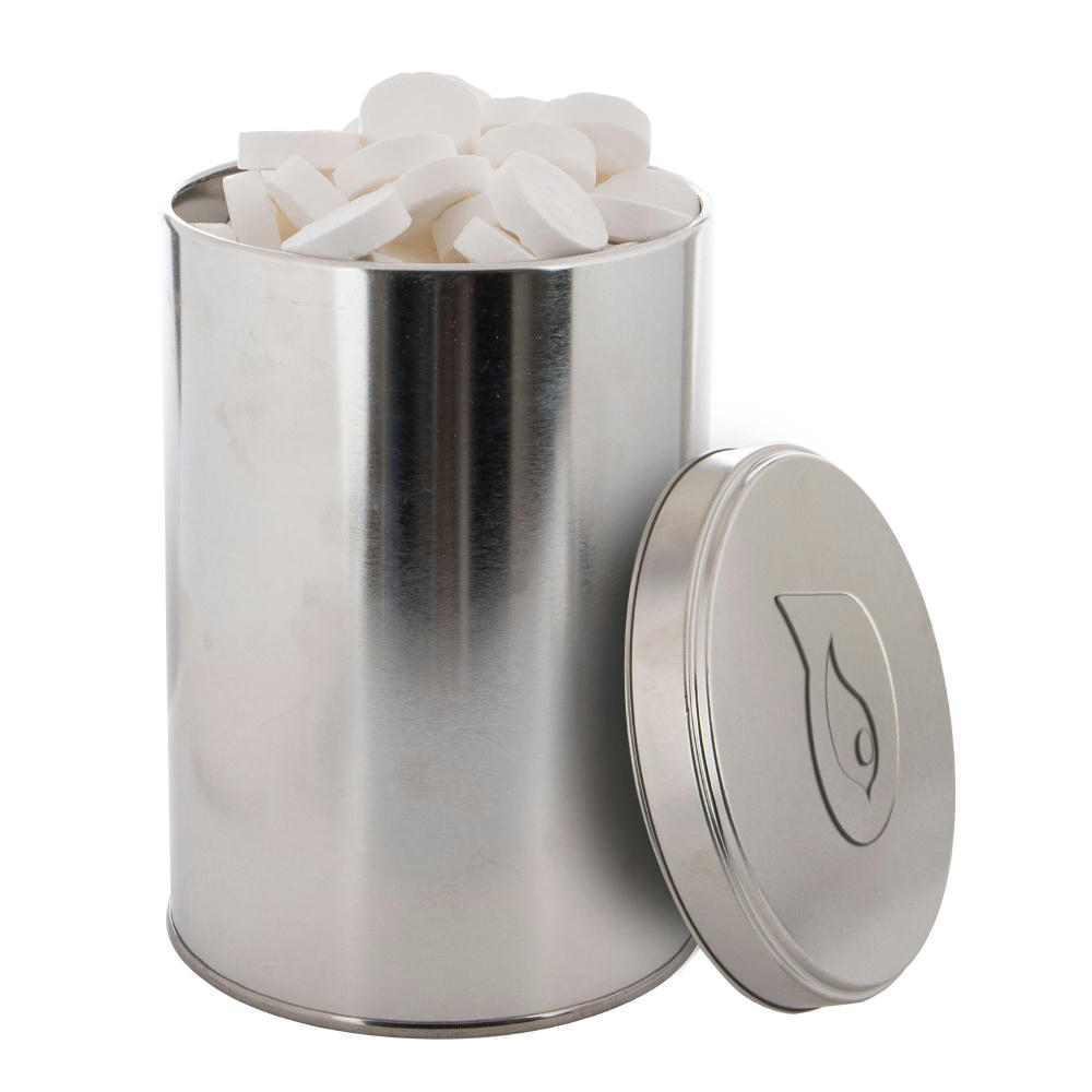 Große Dose geprägt 1,3 L mit Süßigkeiten