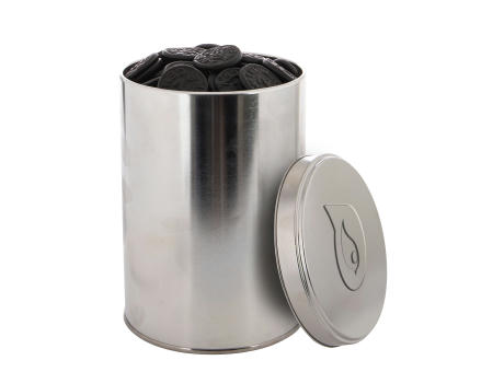 Große Dose geprägt 1,3 L mit Süßigkeiten