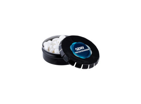 Mini Klick-Klack Dose mit Pfefferminz
