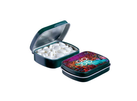 Mini Klappdeckeldose mit Pfefferminz