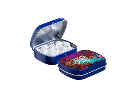 Mini Klappdeckeldose mit Pfefferminz