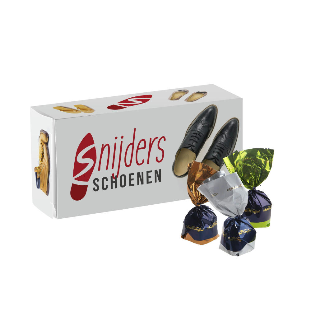 Box mit 4 Schokoladenpralinen