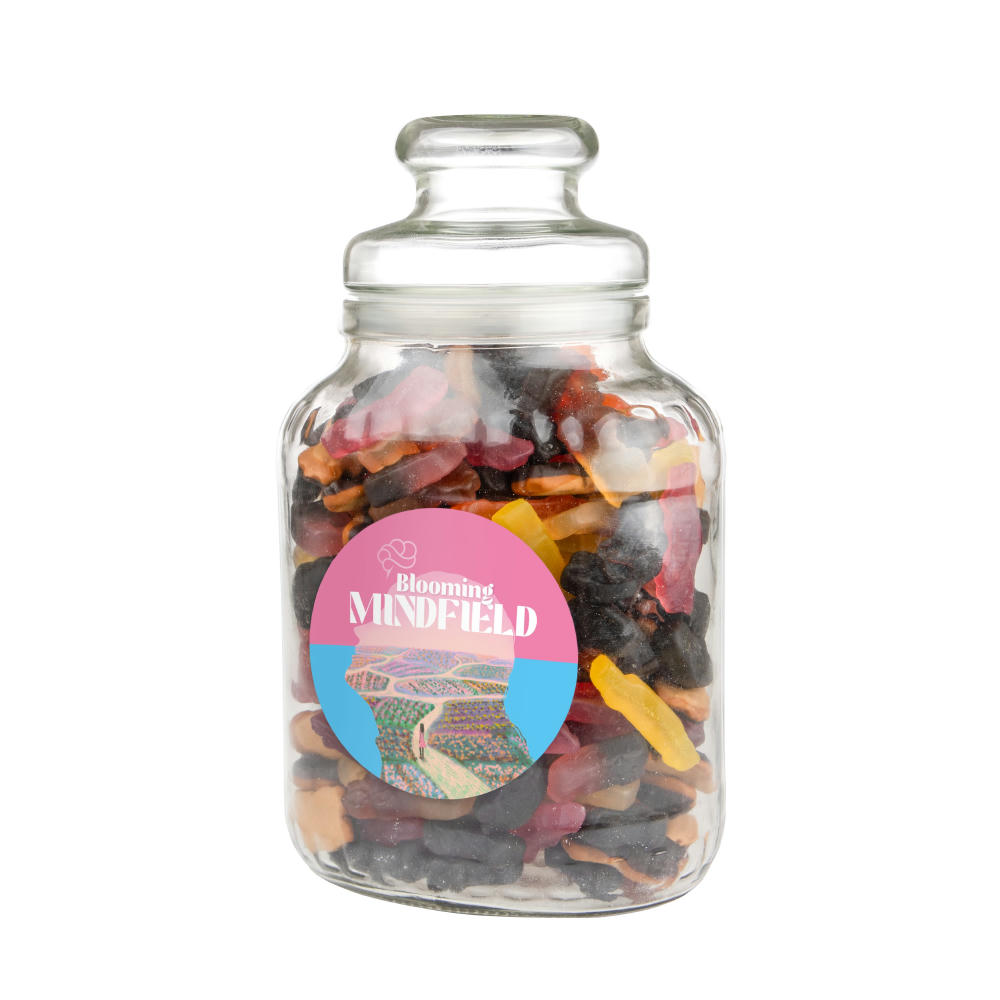 Nostalgisches Bonbonglas