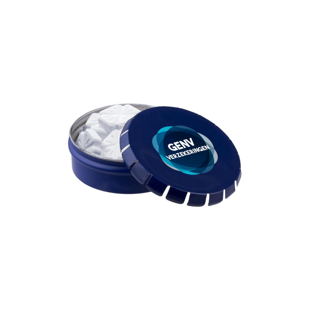 Mini clic-clac Dose mit Pfefferminzform