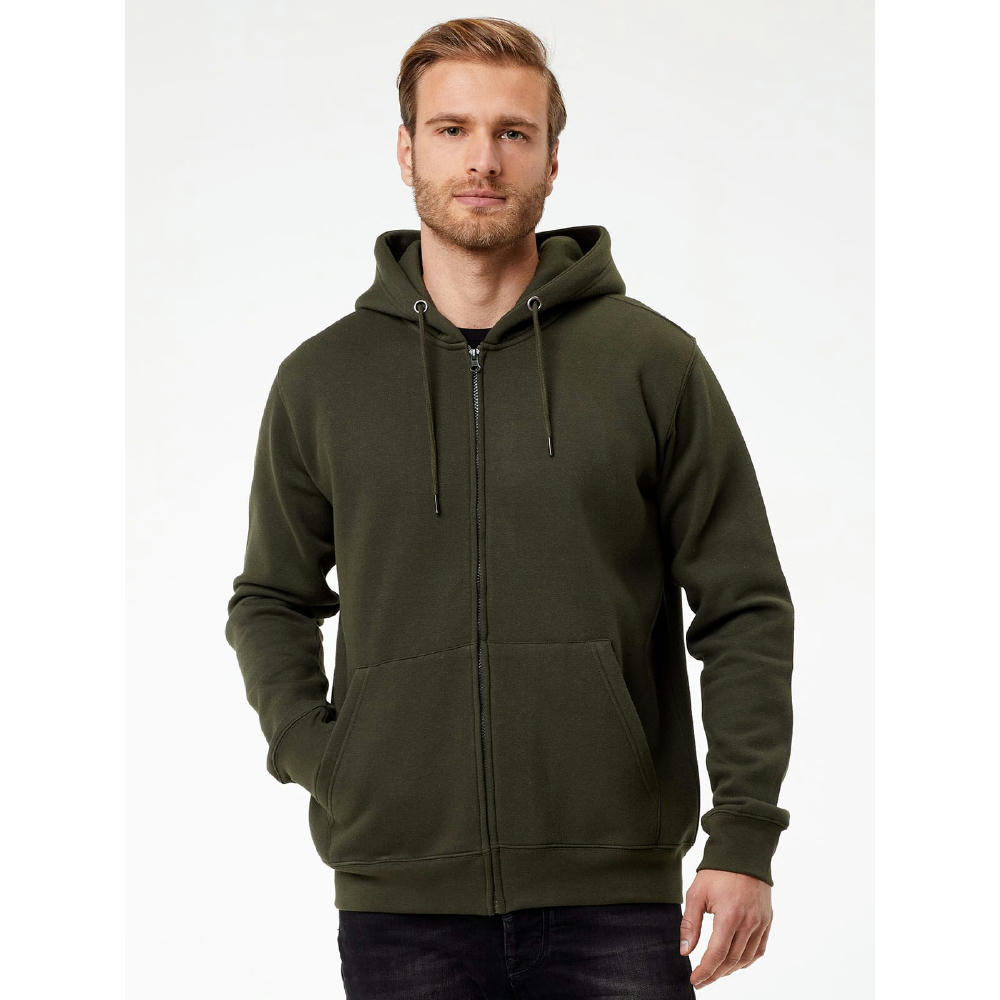 BS Vega Hoodie mit durchgehendem Reißverschluss, 280 gr/m²