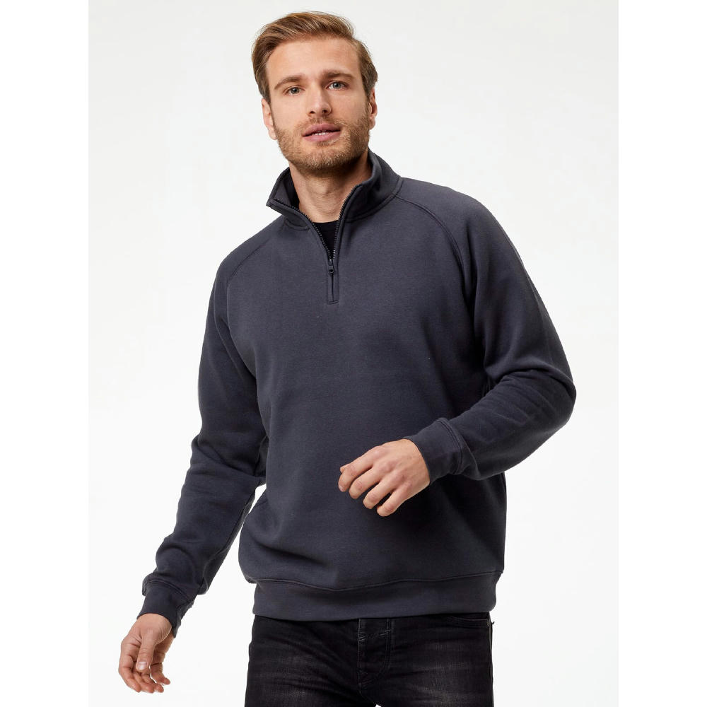 BS Sirio Pullover mit halbem Reißverschluss, 280 gr/m²
