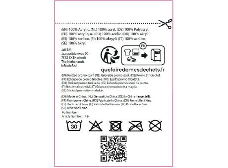 Promo Strickschal