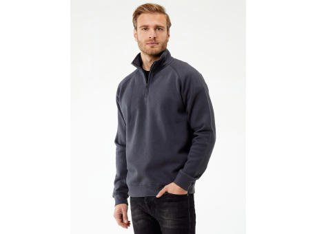 BS Sirio Pullover mit halbem Reißverschluss, 280 gr/m²