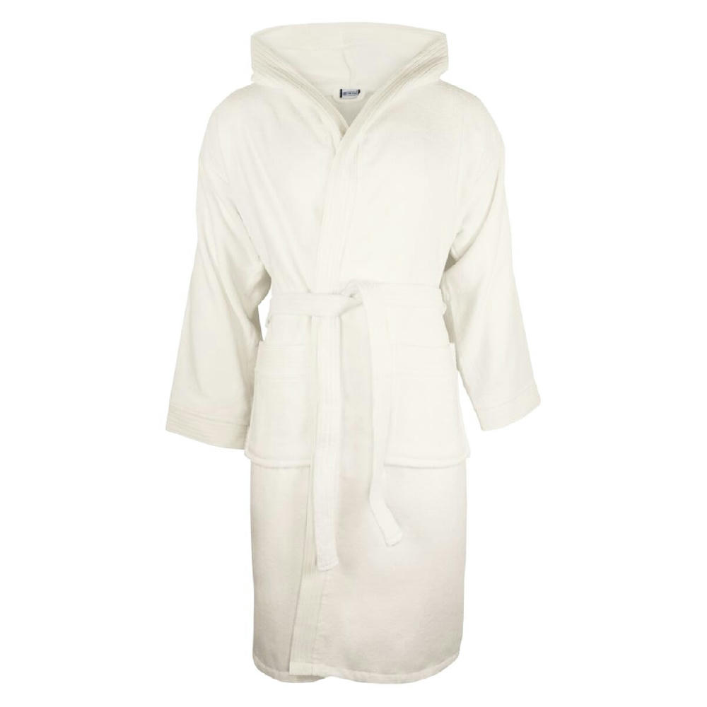 Sophie Muval Bademantel aus Velours mit Kapuze, 380 g/m²
