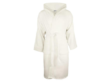 Sophie Muval Bademantel aus Velours mit Kapuze, 380 g/m²