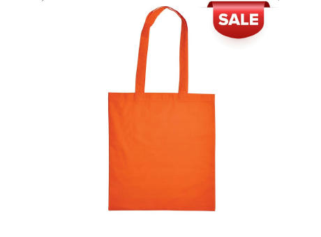 Baumwolltasche mit langen Henkeln, 140 gr/m²