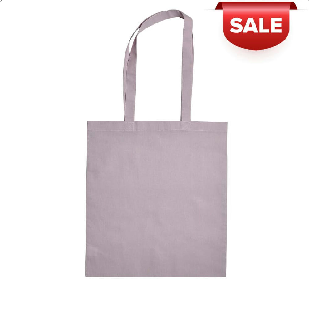 Baumwolltasche mit langen Henkeln, 140 gr/m²