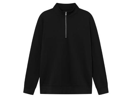 Brickstone Half-Zip Pullover, 80%BioBaumwolle/20%RPET, 280gr/m2