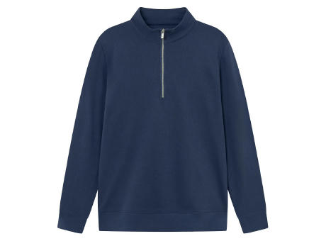 Brickstone Half-Zip Pullover, 80%BioBaumwolle/20%RPET, 280gr/m2