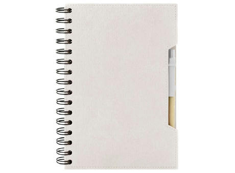 CUADERNO A5 CON BOLIGRAFO ECO "GREEN LIFE"
