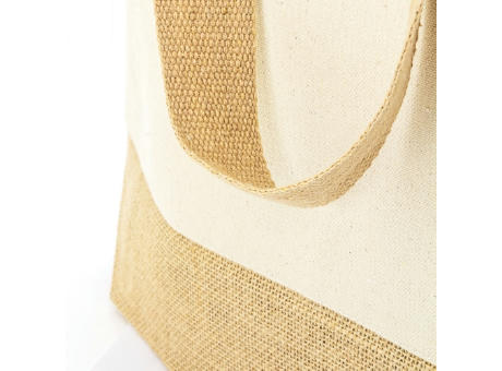 BOLSA DE ALGODÓN Y YUTE "MISHA"