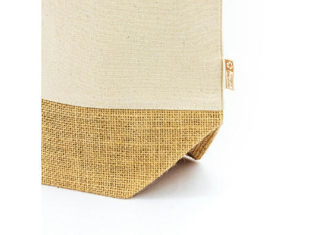BOLSA DE ALGODÓN Y YUTE "MISHA"