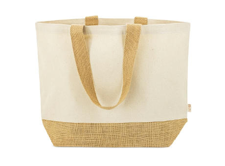 BOLSA DE ALGODÓN Y YUTE "MISHA"