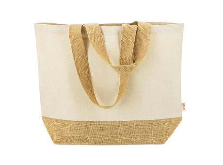 BOLSA DE ALGODÓN Y YUTE "MISHA"