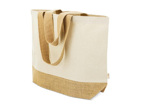 BOLSA DE ALGODÓN Y YUTE "MISHA"