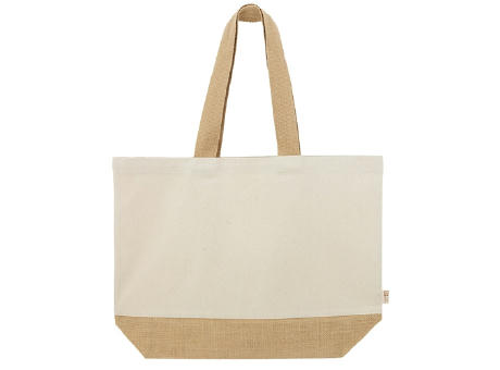 BOLSA DE ALGODÓN Y YUTE "MISHA"