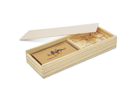 SET ECO DE DOMINÓ Y CARTAS "RECREO"