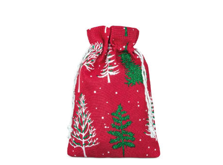 BOLSA REGALO NAVIDEÑA 10*14,5 CM "SNOWY"