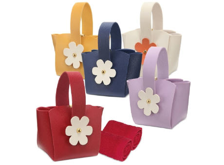 SET 5 BOLSITOS CON TOALLA "JULIETTE"