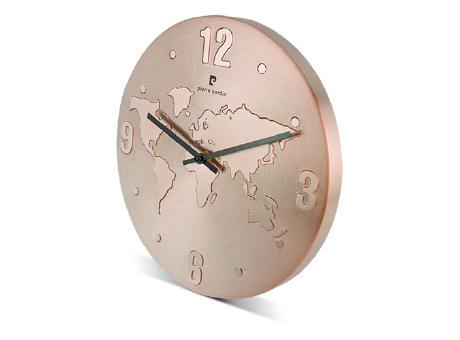 RELOJ MUNDI “MAPA” PIERRE CARDIN