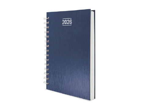AGENDA ANILLA METALIZADA 