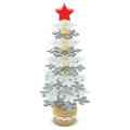 ARBOLITO DE NAVIDAD RPET Y MADERA RECICLADA 