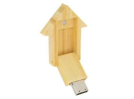 USB CASA DE BAMBÚ 32GB 