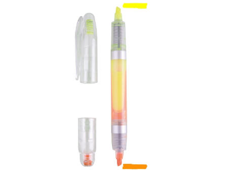 MARCADOR DOBLE NARANJA/AMARILLO "WICKY"