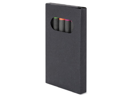 CAJITA DE 6 CERAS FLUOR 