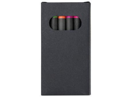 CAJITA DE 6 CERAS FLUOR 