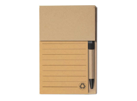 LIBRETA MARCADOR CON BOLIGRAFO DE SOBREMESA 
