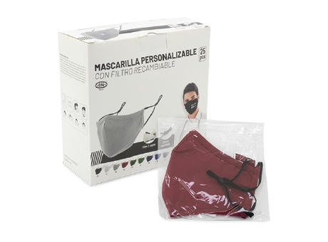 -MASCARILLA CON FILTRO REUTILIZABLE GRAN CONFORT