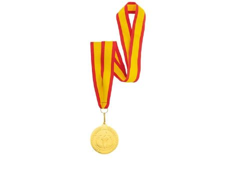 MEDALLA DE ORO "OLIMPIA" LANYARD ESPAÑA