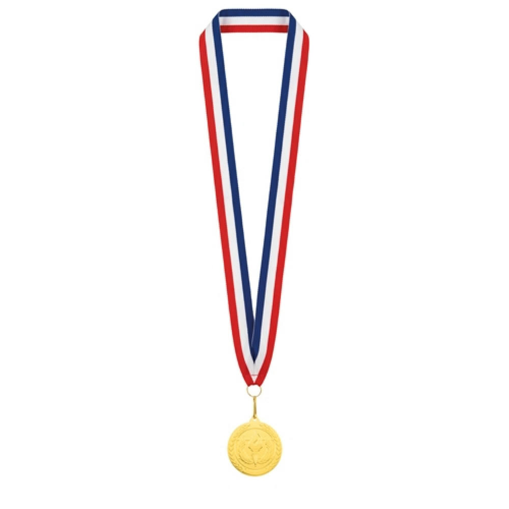 MEDALLA DE ORO "OLIMPIA" LANYARD FRANCIA