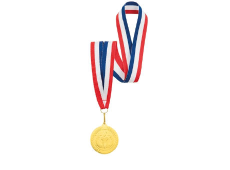 MEDALLA DE ORO "OLIMPIA" LANYARD FRANCIA