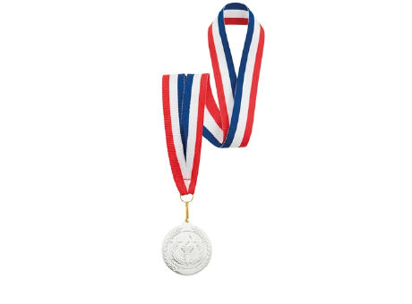 MEDALLA DE PLATA "OLIMPIA" LANYARD FRANCIA