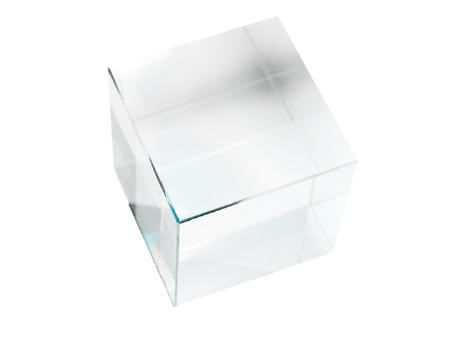 CRISTAL CUADRADO EFECTO VISTALATERAL 