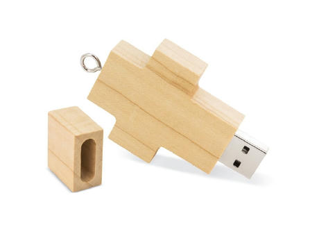 USB CRUZ DE BAMBÚ 32GB "HOLY"