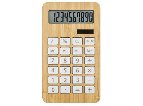 CALCULADORA BAMBÚ/FIBRA DE TRIGO "BIOMAT"